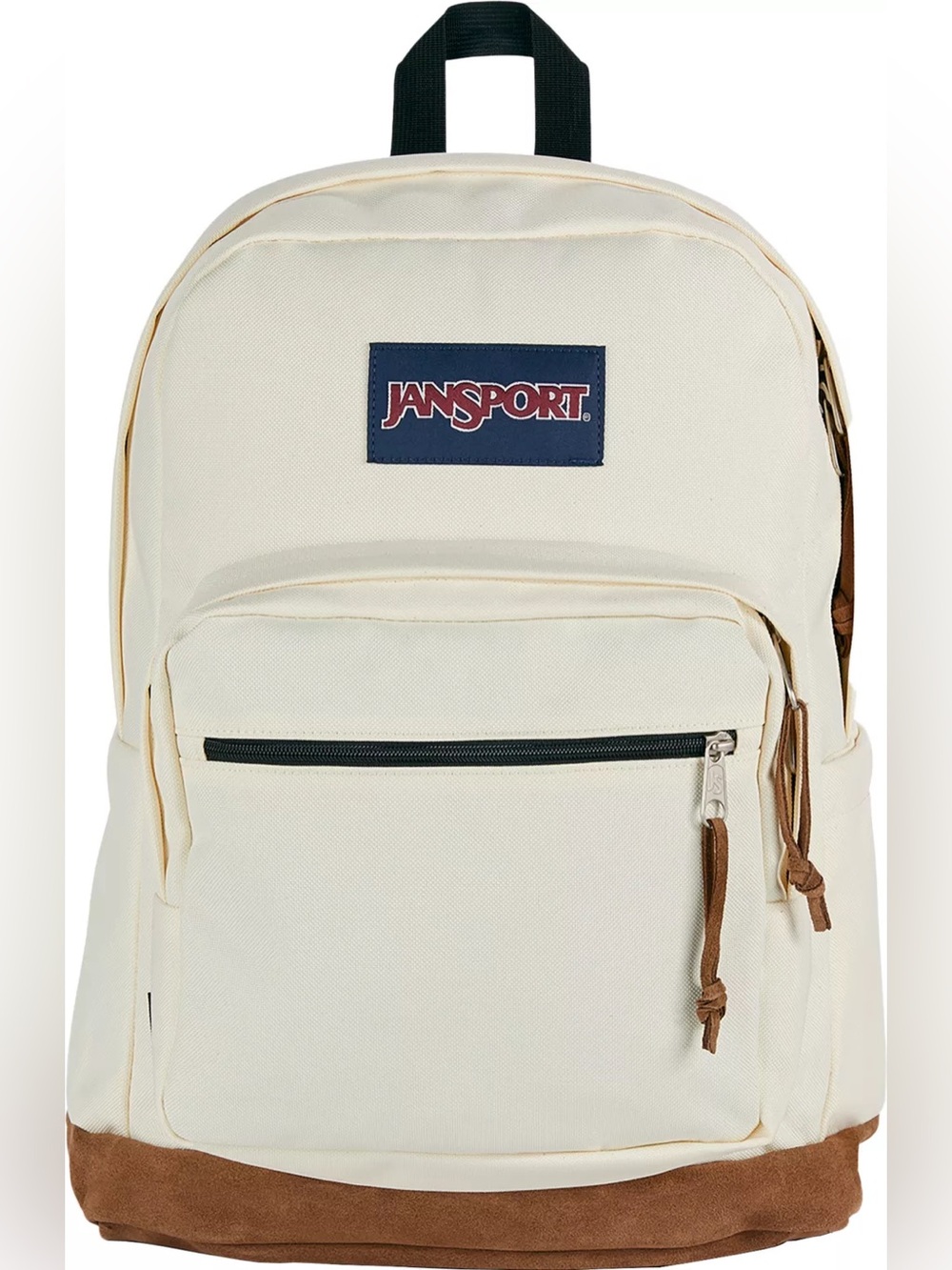 JanSport Cream and Brown Classic Backpack - “Coconut”